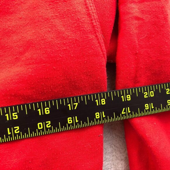 Champion Mens Sweatshirt Small Crew Neck Pullover Activewear Red Casual Classic - Picture 5 of 13